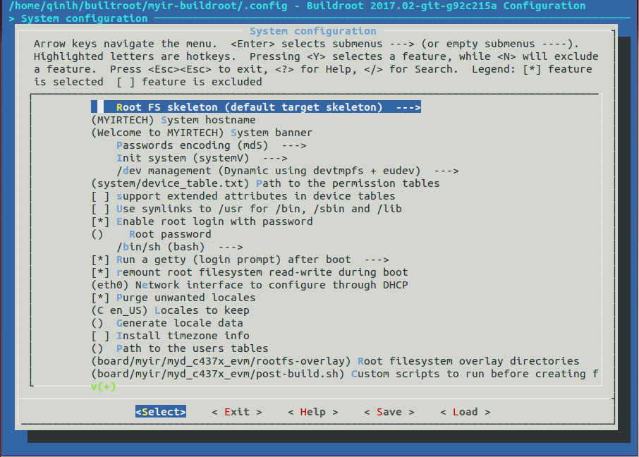 C3_3_buildroot_make_menuconfig_system_configuration